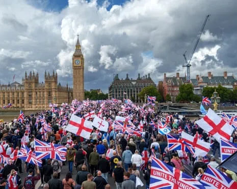 Exiting the UK Tommy Robinson Protest: A Worrying Observation