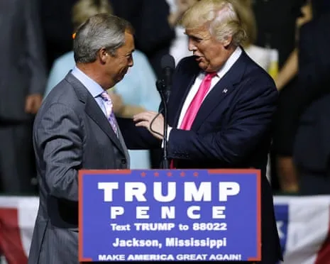 Trump Has Led the US to the Brink and Nigel Farage Could Do the Same to Britain. Learn How to Stop Him.