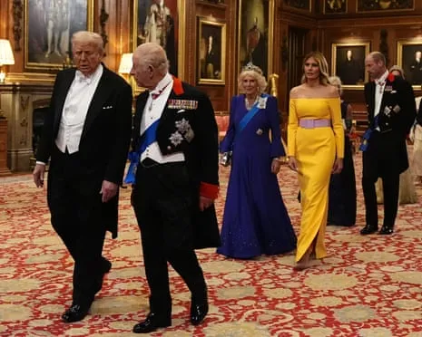The Royal Family Present Red Carpet Amid Demonstrations; Jimmy Kimmel Taken Off Air Over Charlie Kirk Comments
