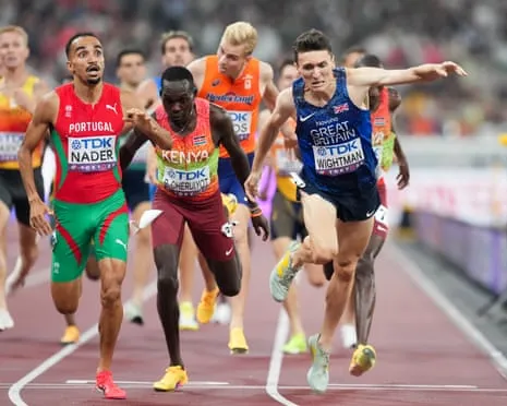 Great Britain's Jake Wightman Just Loses Out on Gold as Portuguese Isaac Nader Claims Stunning 1500m Victory