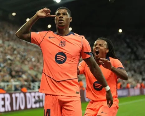 Forward spoils the Magpies' major evening and insists: ‘I’m getting better at Barcelona’