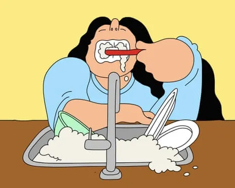 Must Our Roommate Cease Cleaning Her Teeth at the Kitchen Basin?